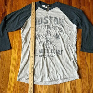 Next Level baseball tee